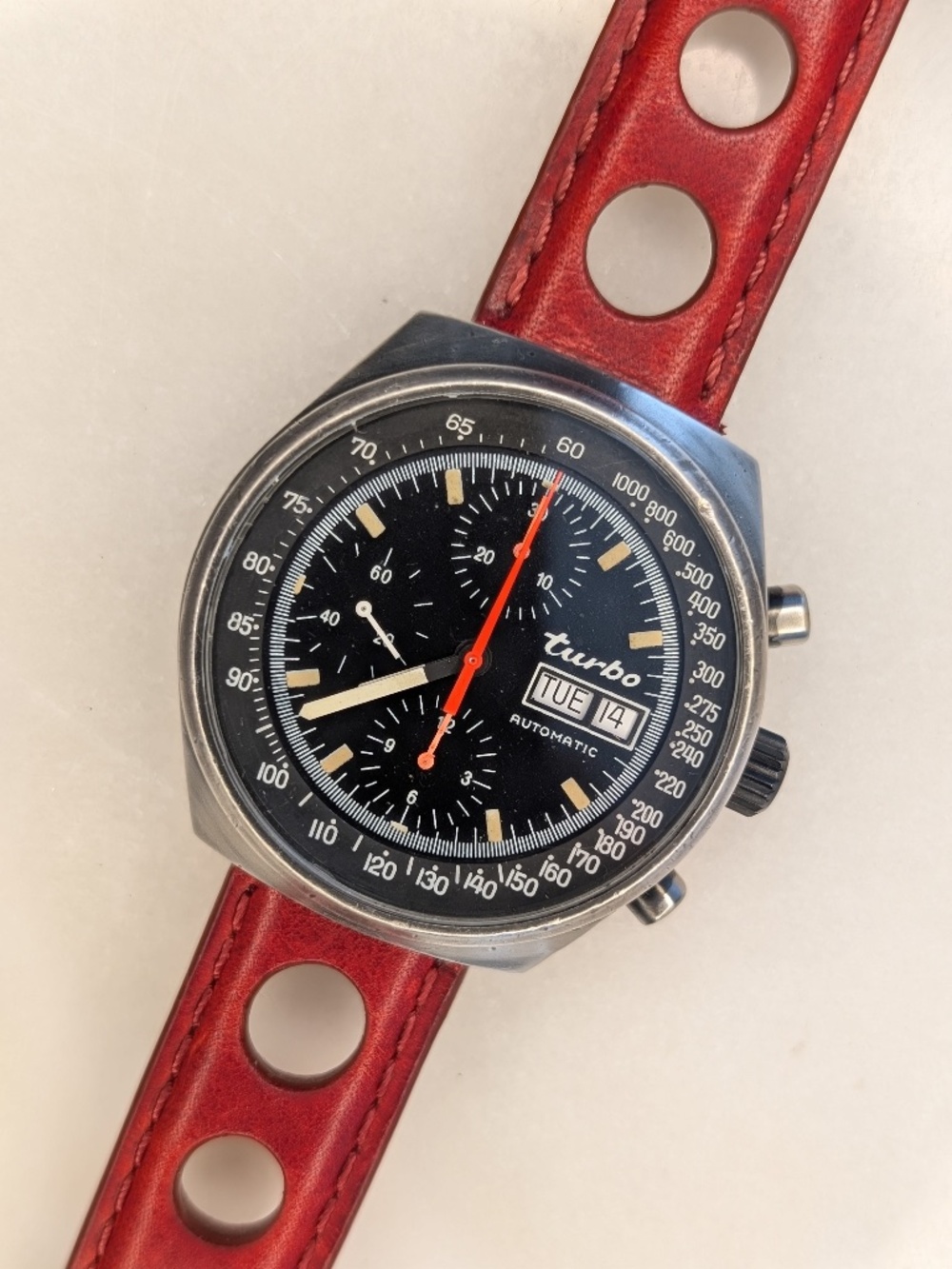 Porsche Design Turbo Watch - Brand New 7750 Valjoux Movement